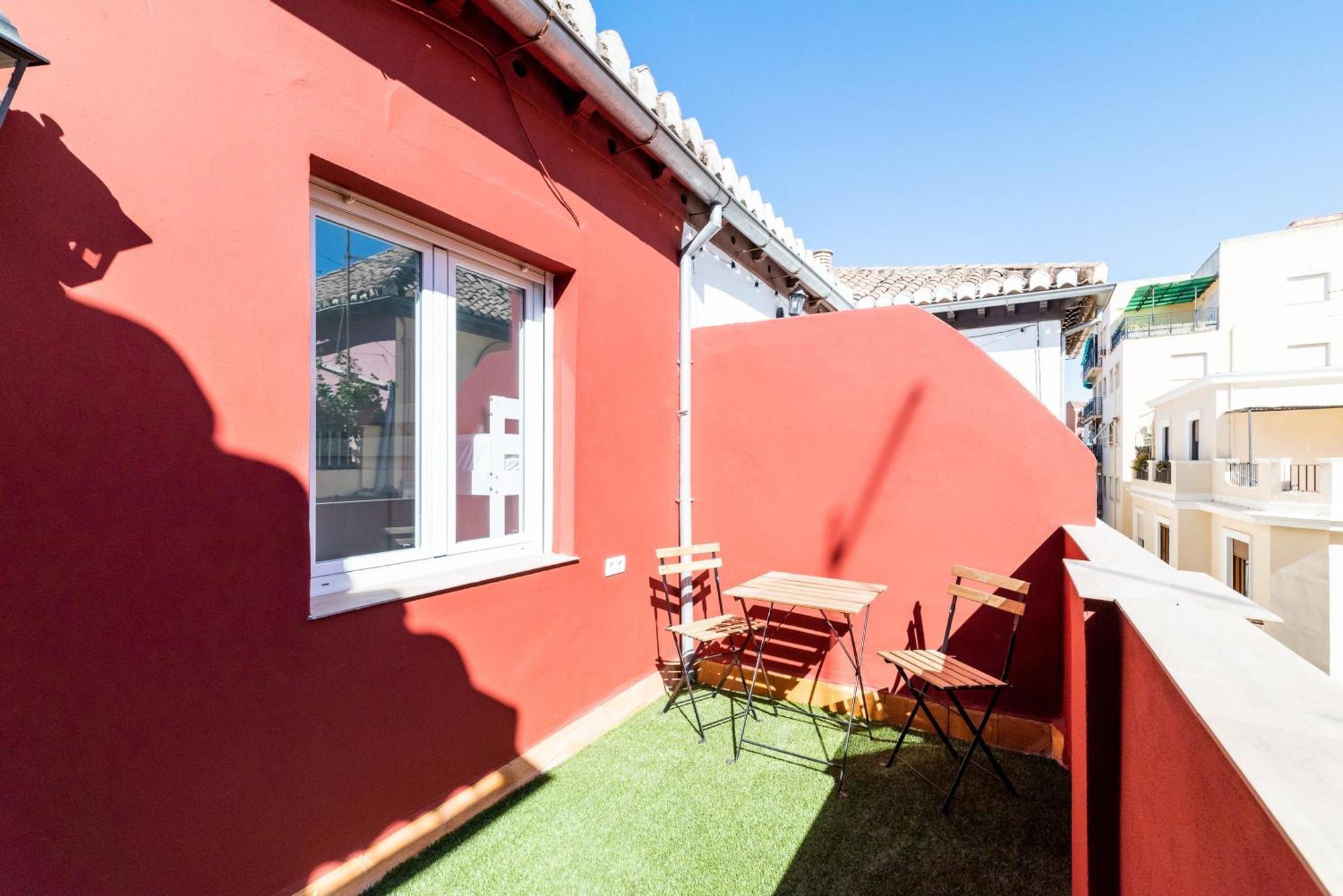 Wekey Homes San Miguel Con Patio, Centro Ciudad Granada Buitenkant foto
